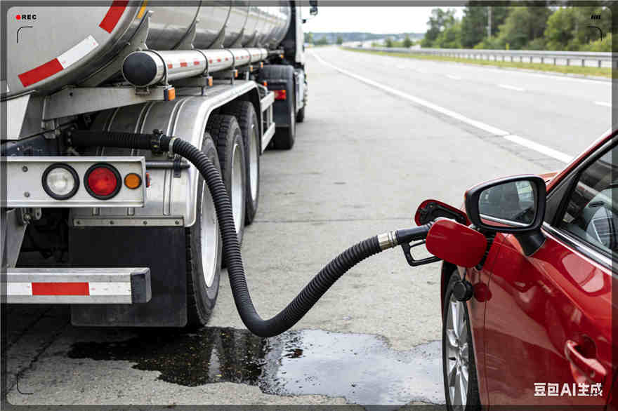 张北汽车救援送水案例